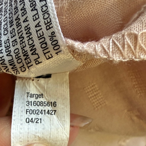 NWT Knox Rose Peasant Tiered Blouse Size XL Blush Pink 3/4 Sleeves Boho READ - Picture 6 of 14